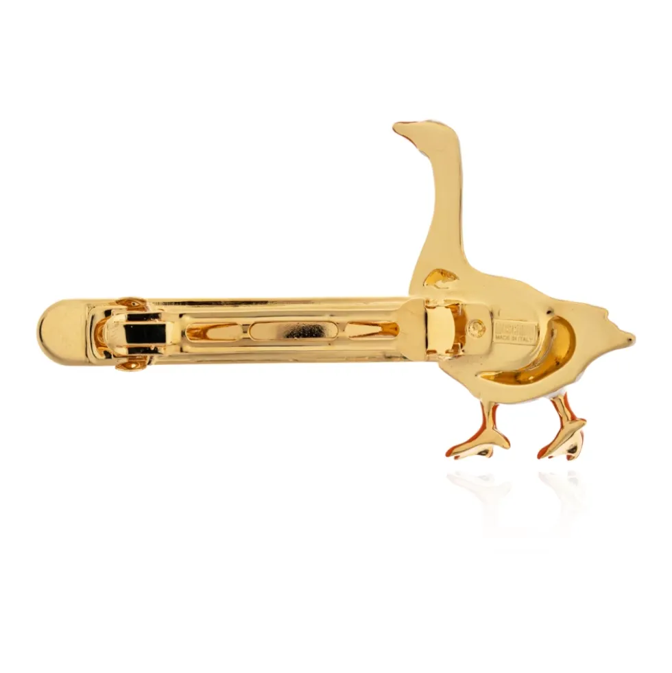 Goose Motif Hair Clip