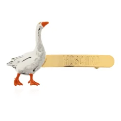 Goose Motif Hair Clip