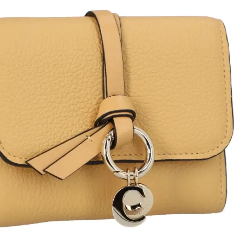 Grained Leather Clutch