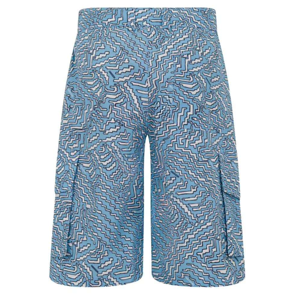 Graphic Cargo Shorts
