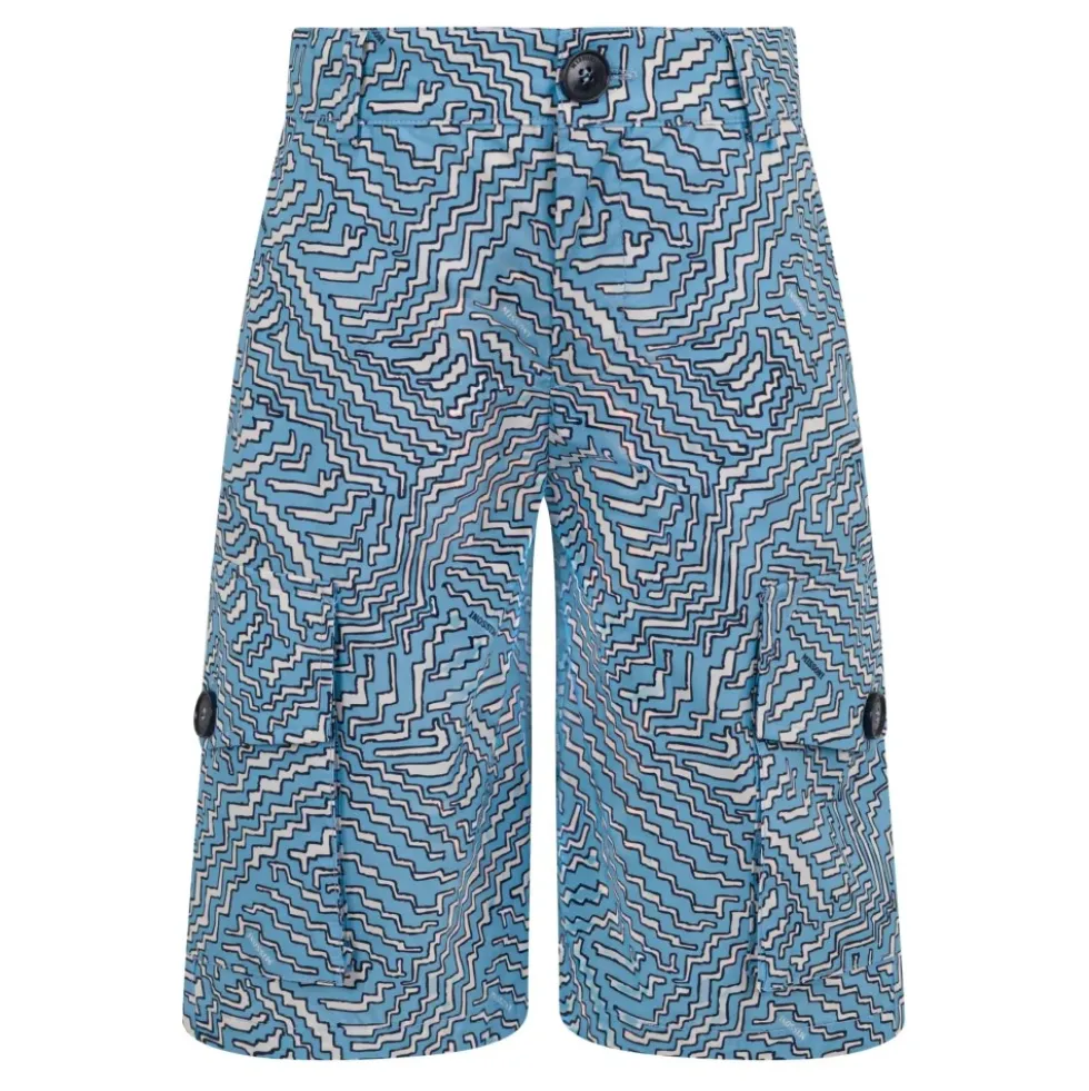 Graphic Cargo Shorts