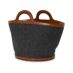 Gråbrun Skuldertaske