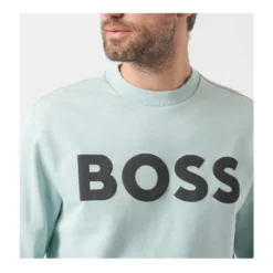 Grøn-Blå Basis Rundhals Sweatshirt