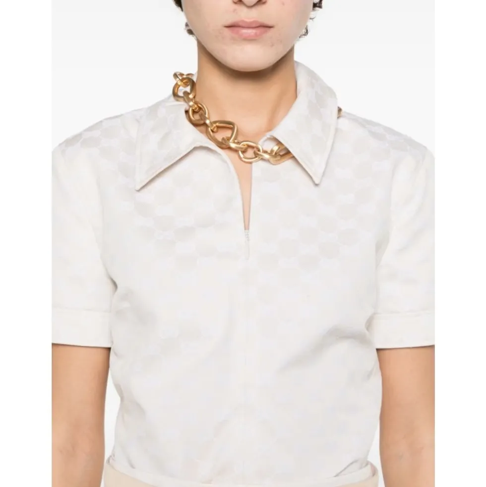 Gucci Shirts Beige