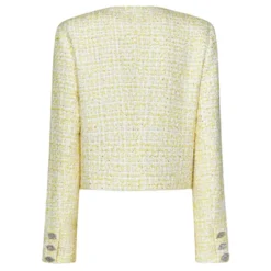 Gul Bouclé Tweed Cropped Blazer