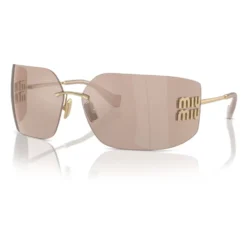 Guld/Lys Pink Solbriller SMU 54YS