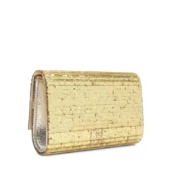 Guld Ørn Clutch Taske med Kæde