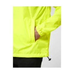 Gul Nylon Windbreaker Hættetrøje Jakke