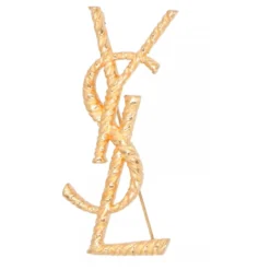 Gylden Tiger Metal Broche
