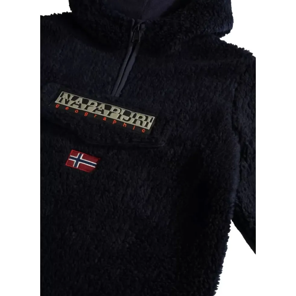 Half-Zip Fleece Hoodie