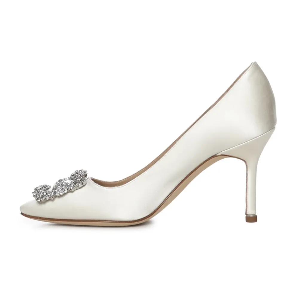 Hangisi 90 Satin Pumps