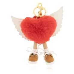 Heart Wings Keyring