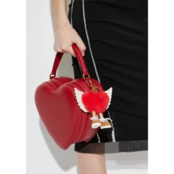 Heart Wings Keyring