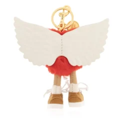 Heart Wings Keyring