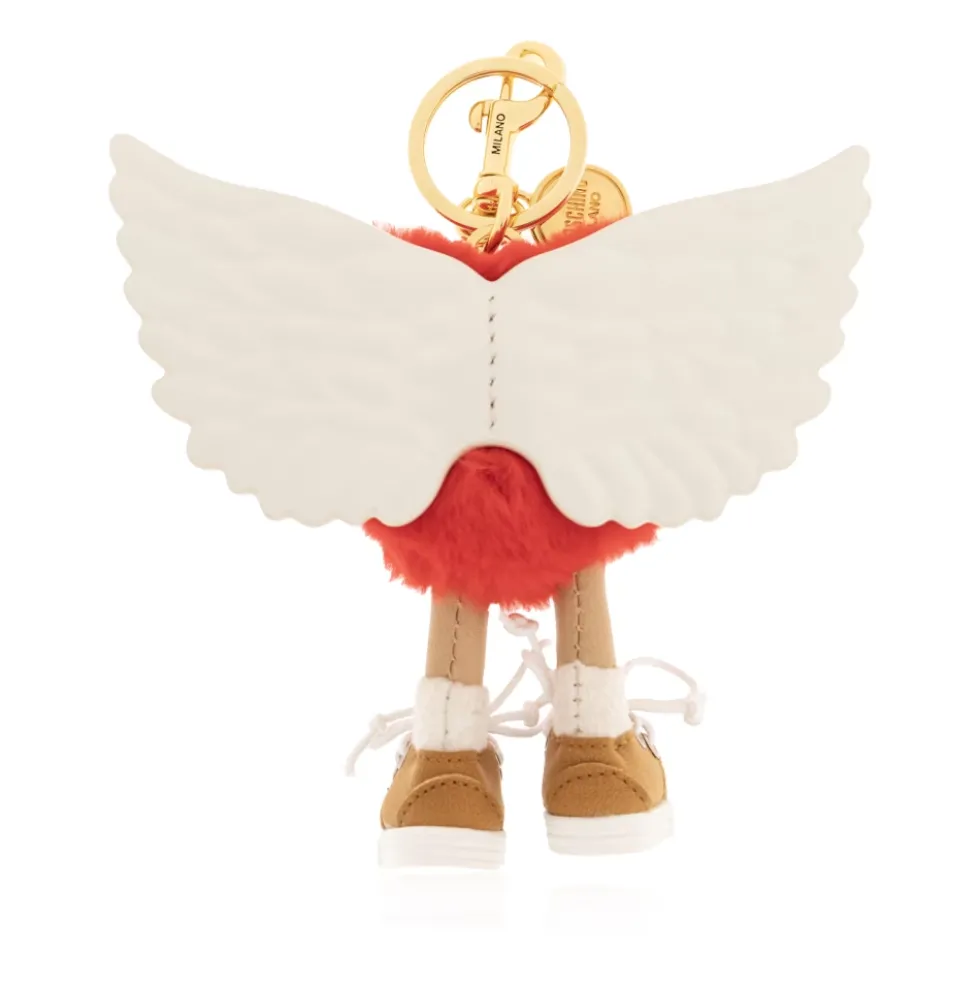 Heart Wings Keyring