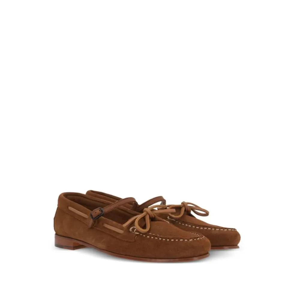 HEREU Flat shoes Brown