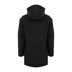 Herre Polar Høj Krave Parka Sort