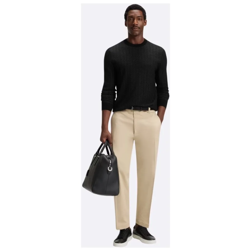 H-Habito Herringbone Sweater