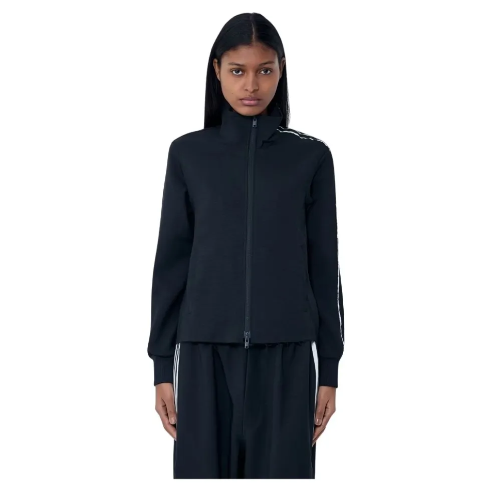 High-Neck Zip Jacket
