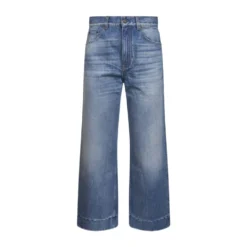 High-rise Cropped Jeans