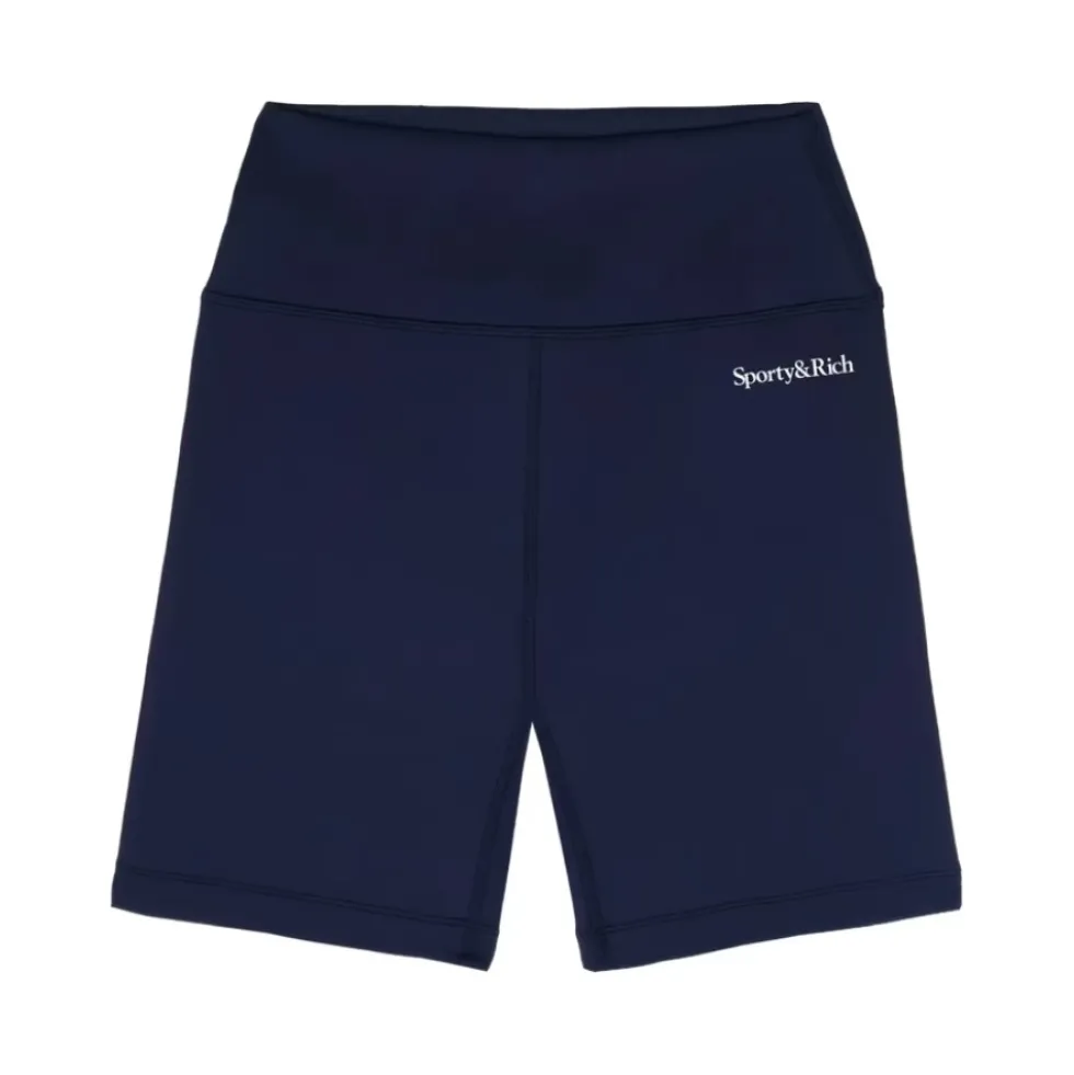 High-waisted Træningsshorts