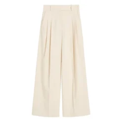 High-Waist Wide-Leg Trousers