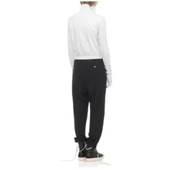 Højhalset Asymmetrisk Sweatshirt med Lynlås