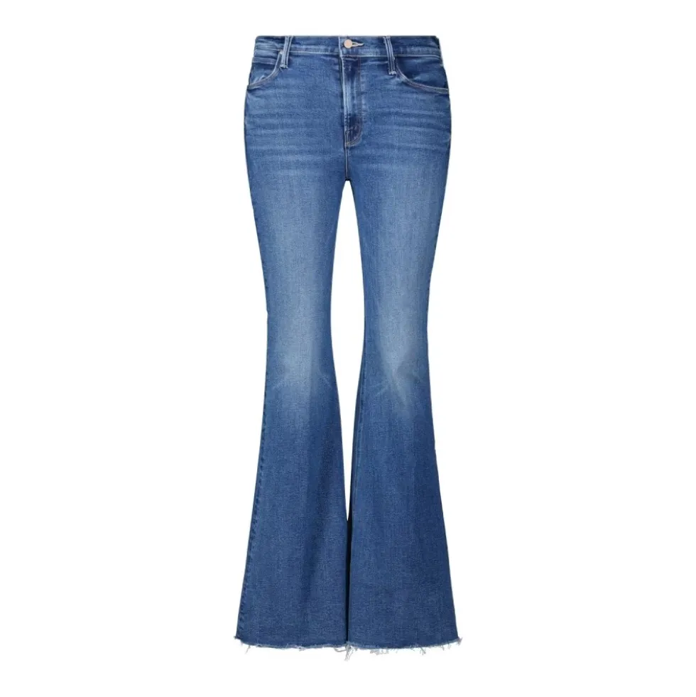 Højtaljede Flared Jeans