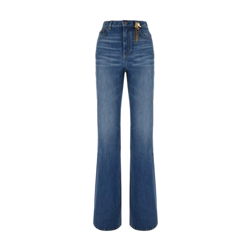 Højtaljede Flared Jeans