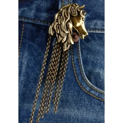 Højtaljede Flared Jeans