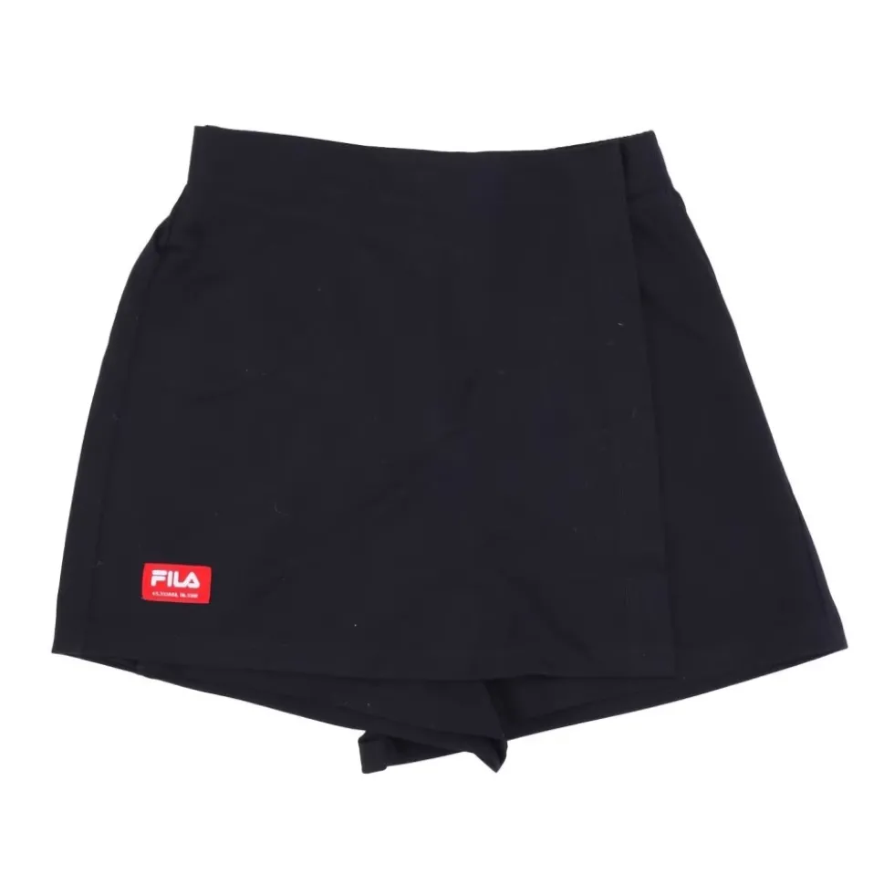Højtaljet Sort Skønhed Nederdel Shorts