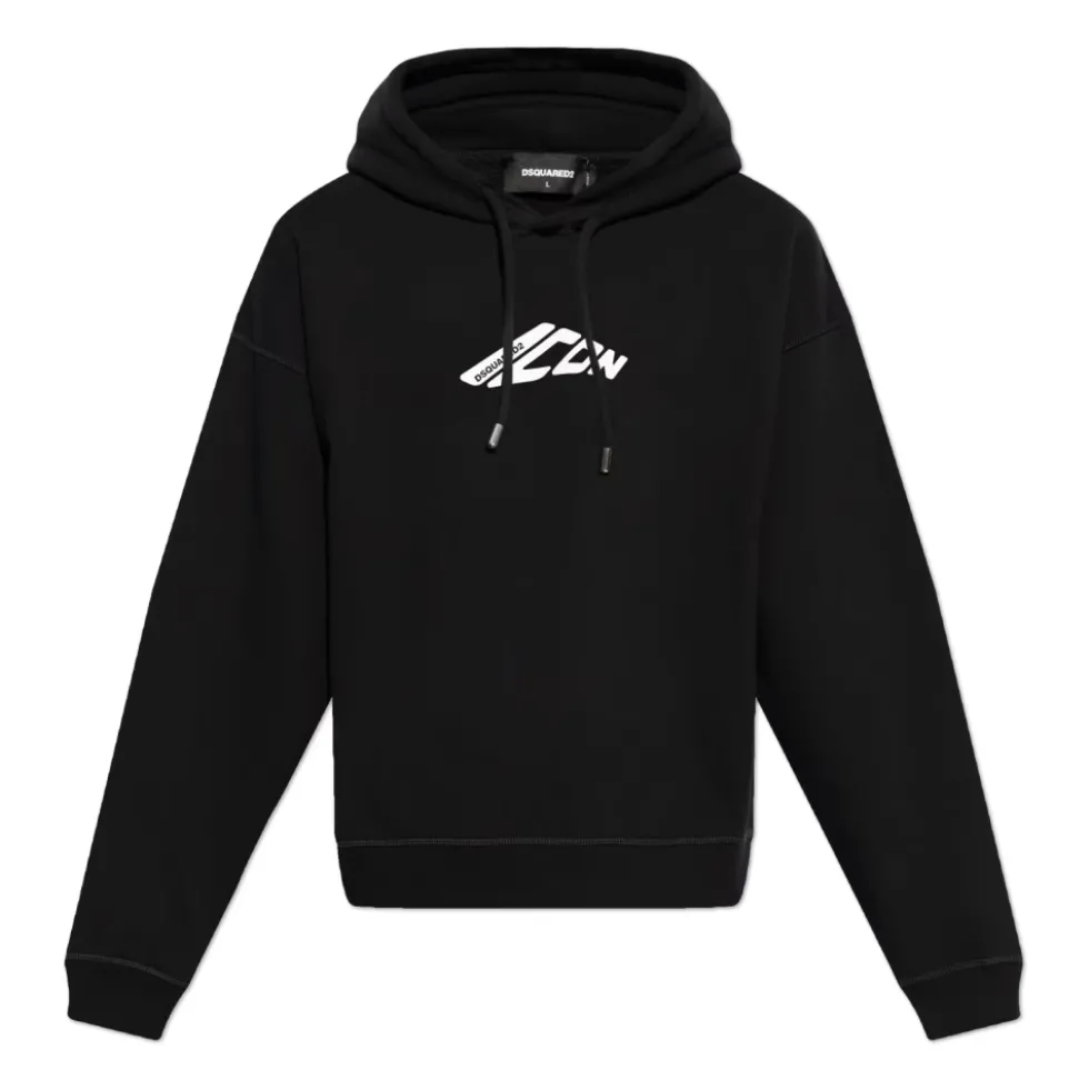 Hoodie med Logo