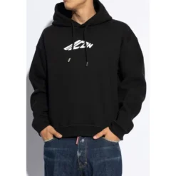 Hoodie med Logo