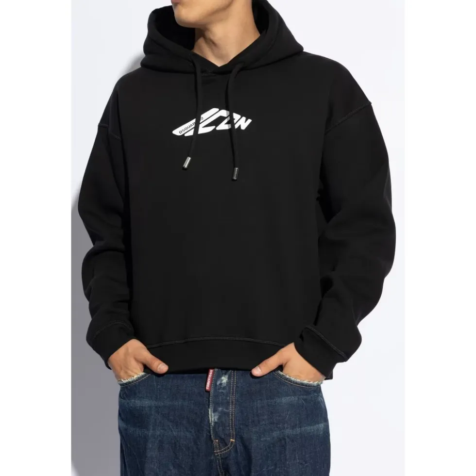 Hoodie med Logo