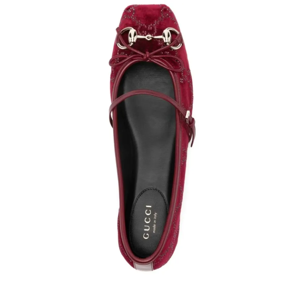 Horsebit Ballet Flats