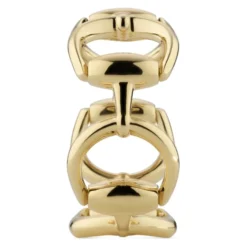 Horsebit Ring i gult guld