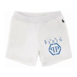 Hvide Sweat Shorts med Stil