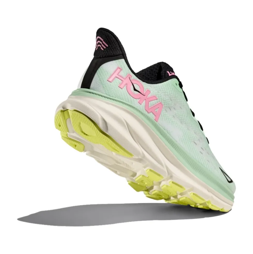 Hvide Teal Clifton 9 Sneakers