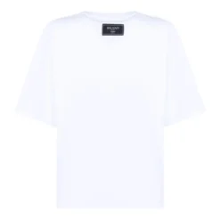 Hvid Kiss Print T-shirt
