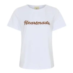 Hvid Logo T-Shirt Top
