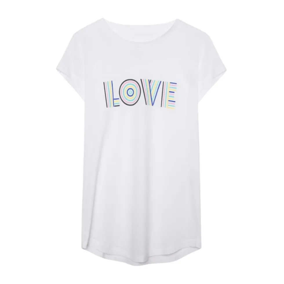 Hvid Skinny Love T-shirt