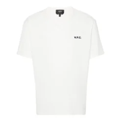 Hvid T-shirt til mænd AW25