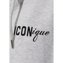 Iconique Boyfriend Fit Hættetrøje med Lynlås