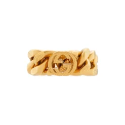 Interlocking G Gourmette Chain Ring