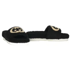 Interlocking G Merino Uld Slide
