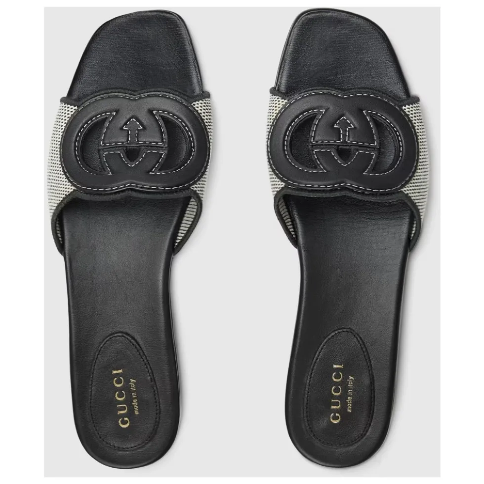 Interlocking G Slide Sandal