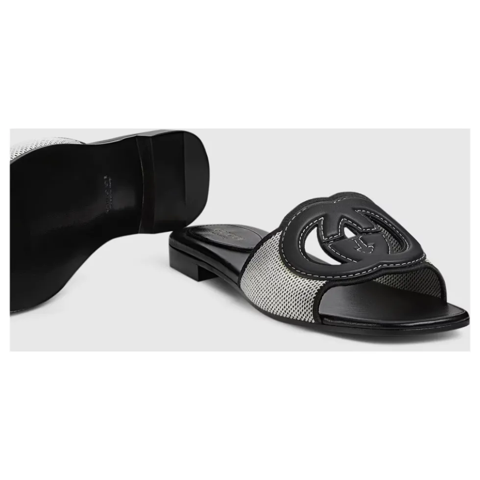 Interlocking G Slide Sandal