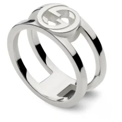 Interlocking Interlocking G ring i sterlingsølv_stor 9mm