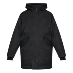 Isoleret parka med hætte