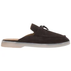 Italienske Velour Tassel Mules
